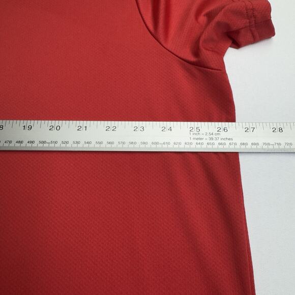 Member's Mark Men's Short Sleeve Moisture Wicking Performance Polo XXL Red - Picture 3 of 5